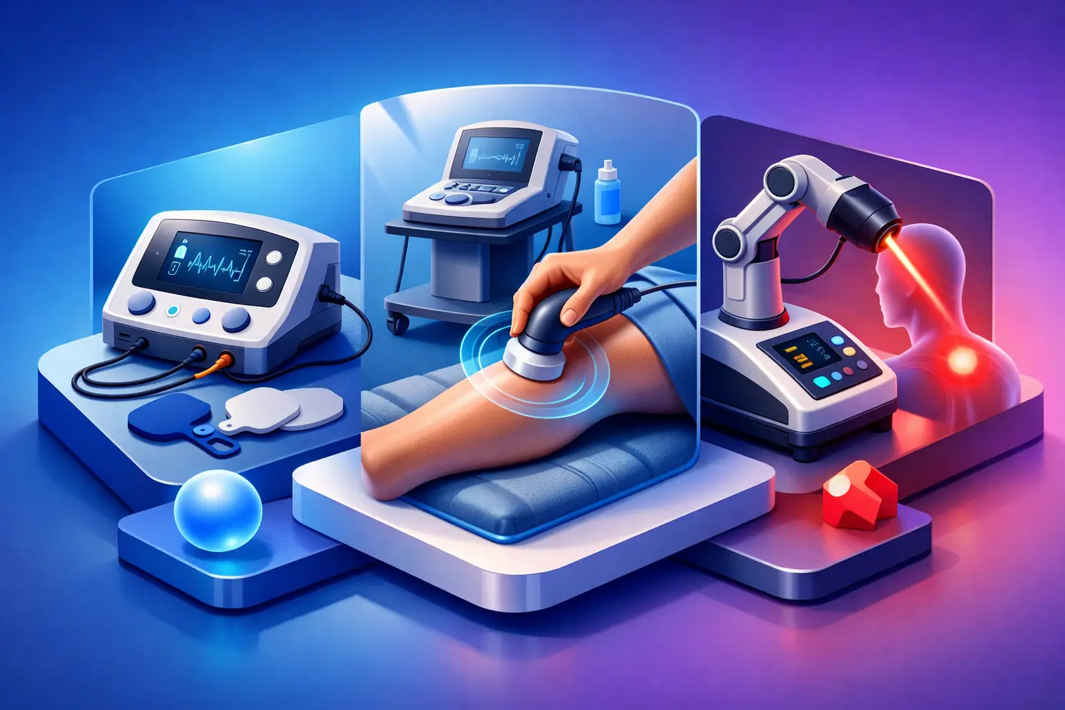 Electroterapie, ultrasunete sau laser?